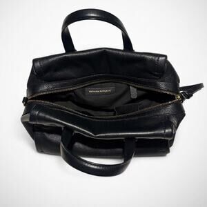 Banana Republic Soft Leather Small Duffel Bag